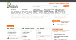Desktop Screenshot of clasificados.primicia.com.ve